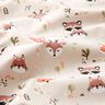 Popelina de algodón Cabezas de animales del bosque – naturaleza/cobre,  thumbnail number 2