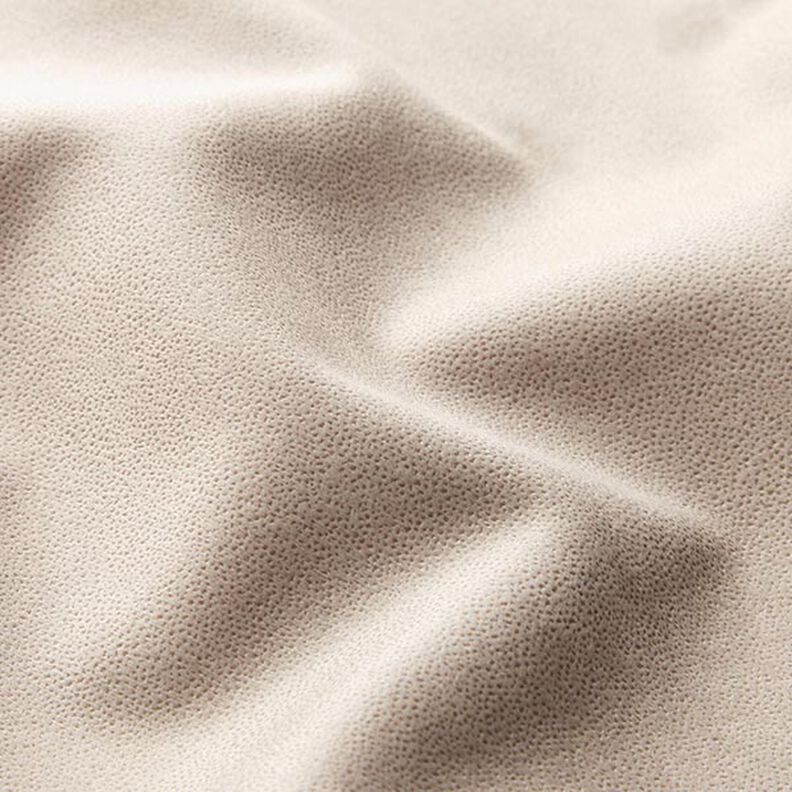 Tela de tapicería Aspecto de piel de ultramicrofibra – beige,  image number 2