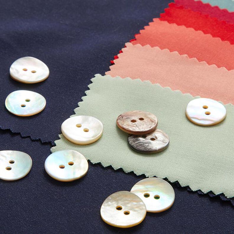 Blusas Botones Conjunto [ 15 mm | 10-piezas ],  image number 1
