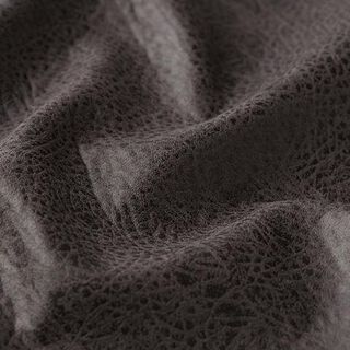 Tela de tapicería Imitación de piel – gris oscuro, 
