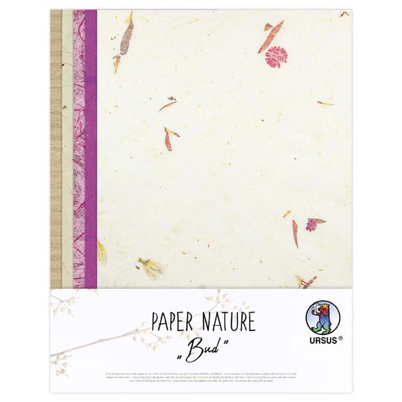 Conjunto de papel natural  "Paper Nature Bud",  image number 2