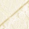 Encaje elástico Flores y hojas – blanco lana,  thumbnail number 5