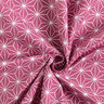 Tela de algodón Cretona Estrellas japonesas Asanoha – malva,  thumbnail number 3
