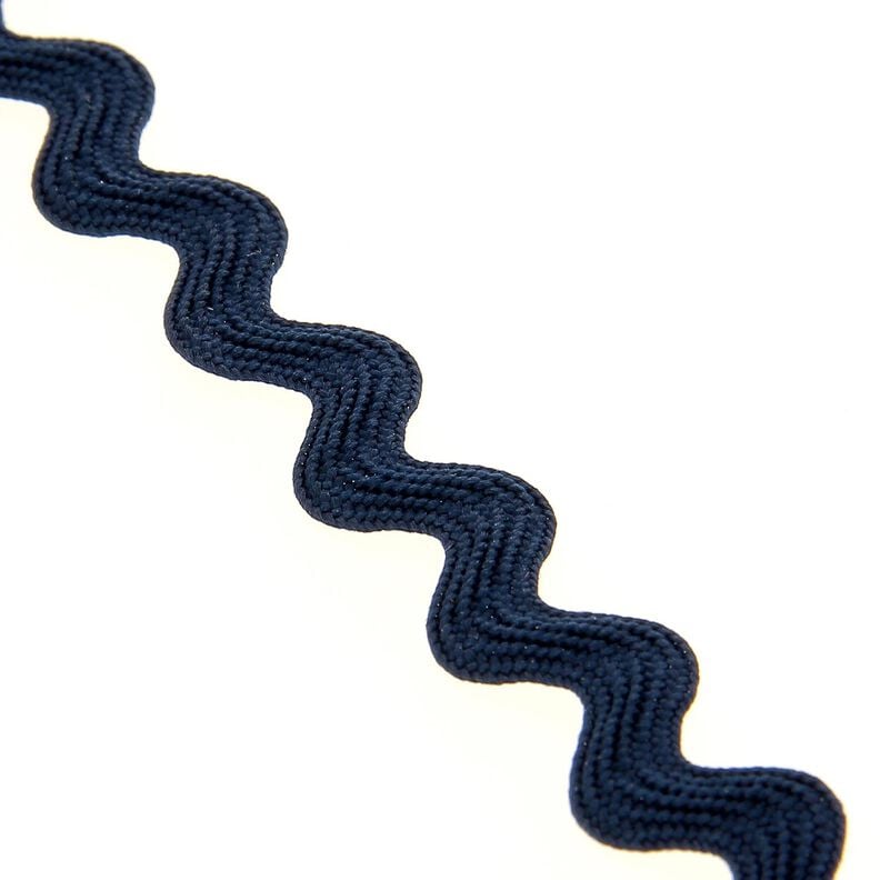 Trenza dentada [12 mm] – azul marino,  image number 1