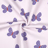 Sudadera Rugosa Mariposas grandes | Poppy Fabrics &ndash; lila pastel/azul lila,  thumbnail number 3