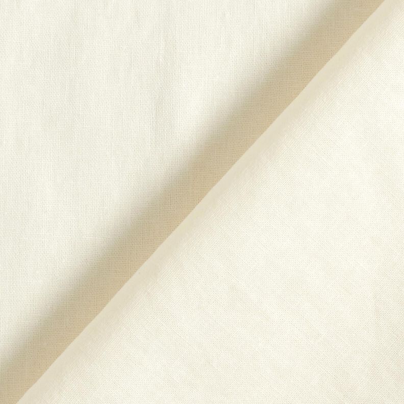 Mezcla de lino y algodón lavado – blanco lana,  image number 3