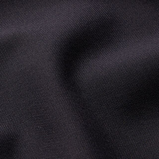 Mezcla de lana virgen lisa – azul negro, 