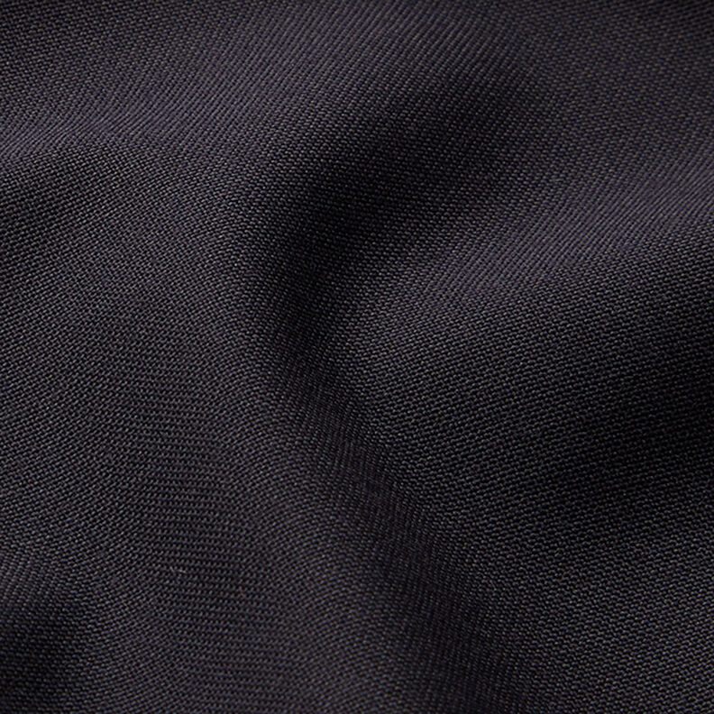 Mezcla de lana virgen lisa – azul negro,  image number 2