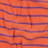 Jersey de rizo Rayas | Poppy Fabrics &ndash; naranja/rojo lila,  thumbnail number 2