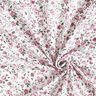 Popelín de algodón rosas delicadas – blanco/malva,  thumbnail number 3
