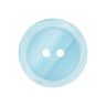 Botón de plástico de 2 agujeros Basic - azul claro,  thumbnail number 1