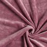 Terciopelo Stretch Tela de niqui – rosa antiguo,  thumbnail number 1