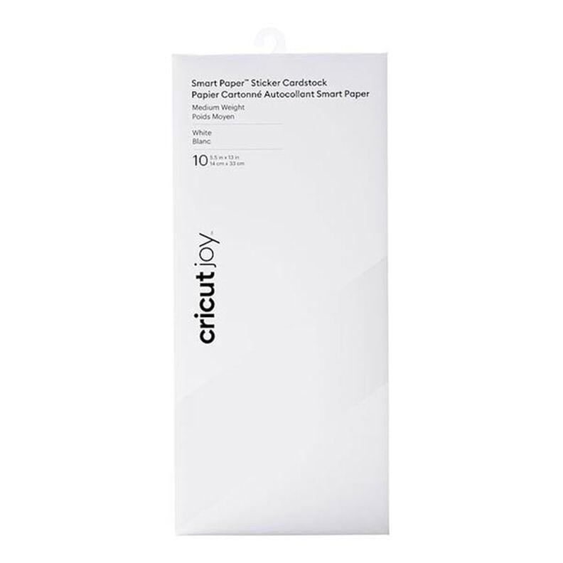 Cricut Joy Smart Sticker Cardstock [14x33 cm] | Cricut – blanco,  image number 1