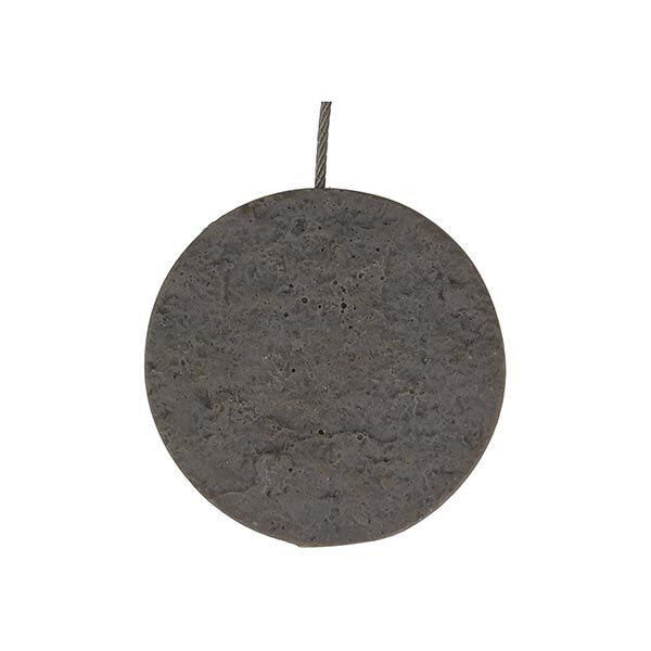 Soportes de persiana romana con cierre magnético de piedra [21,5cm] – gris,  image number 2