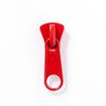 Deslizador de cremallera metálico (grosor del riel de la cremallera, 8) - rojo,  thumbnail number 1