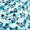 Tela de jersey de algodón Mariposa esbozadas | Glitzerpüppi – azul hielo,  thumbnail number 1
