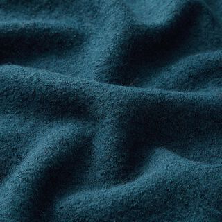 Tejido de punto ligero de mezcla de lana y viscosa – azul océano, 