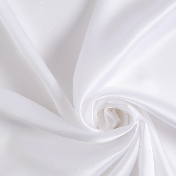Satén de seda – blanco,  image number 1