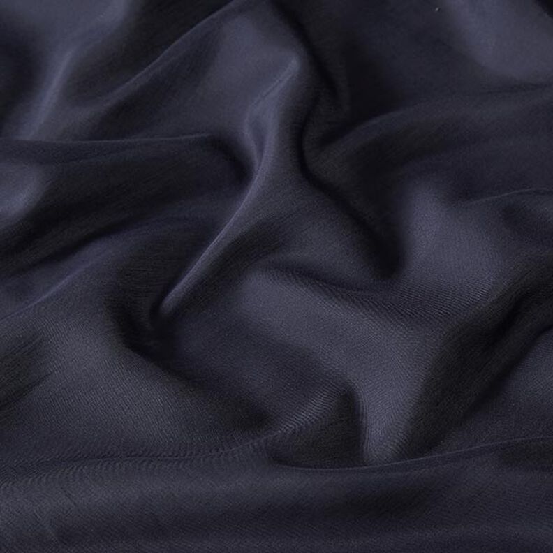 Voile de seda y algodón súper ligero – azul marino,  image number 2