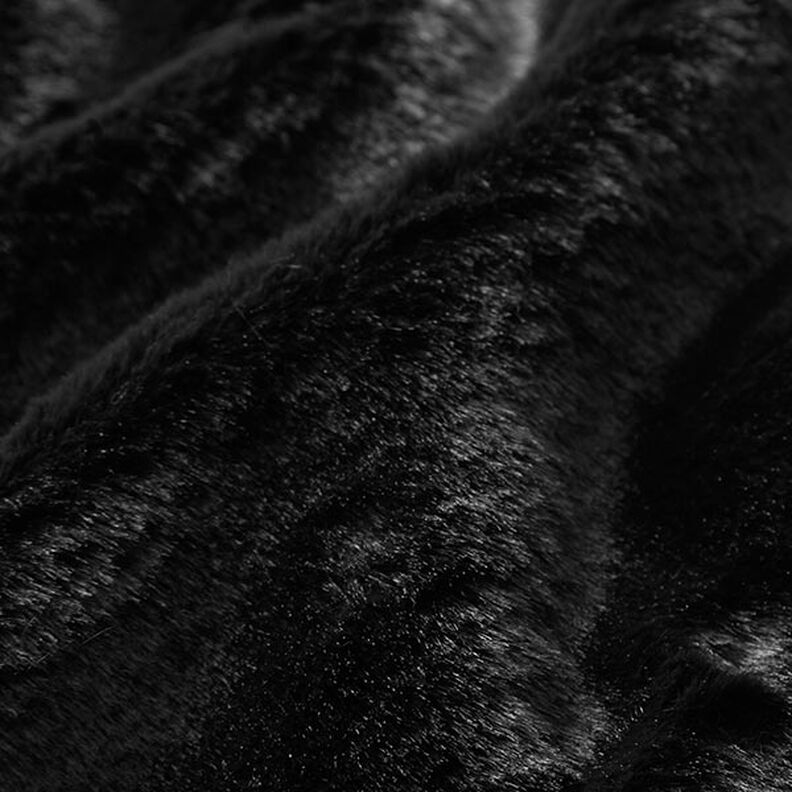 Tela de tapicería Piel sintética – negro,  image number 3