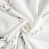Tela para cortinas Voile Ramitas – blanco/gris plateado,  thumbnail number 3