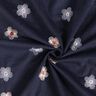 Micropana con flores bordadas – azul noche,  thumbnail number 3