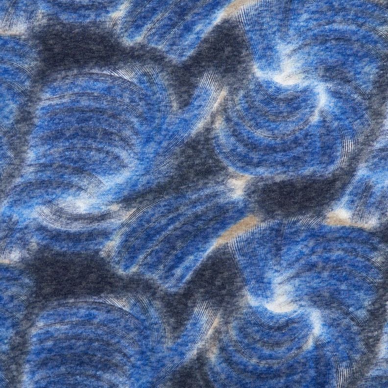 Batik de punto fino rugoso – azul marino/azul noche,  image number 1