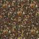 Crepe georgette de viscosa con flores – negro/marrón – Muestra,  thumbnail number 1