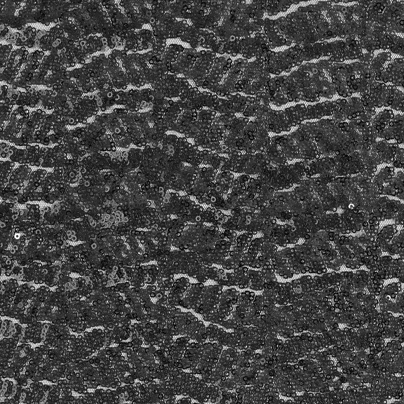 Tejido micro lentejuelas liso – negro,  image number 1