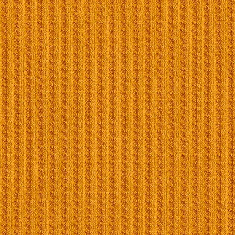 Jersey de algodón con relieves Uni – amarillo curry,  image number 4