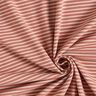 Punto de algodón con rayas estrechas – anémona/terracotta,  thumbnail number 3