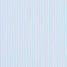 Popelina de algodón Rayas – azul claro/blanco,  thumbnail number 1
