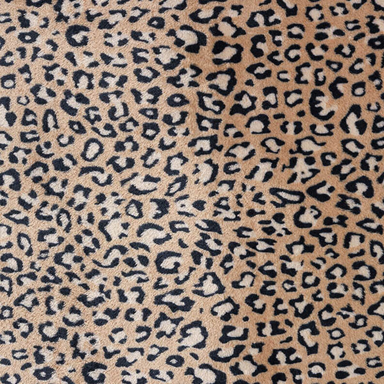 Polar suave Estampado leopardo – marrón medio,  image number 1