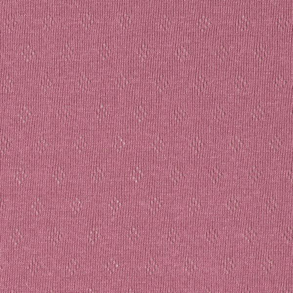 Jersey de punto fino con patrón de agujeros – violeta pastel,  image number 3