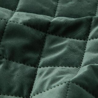 Tela de tapicería Terciopelo Tela acolchada – verde oscuro, 