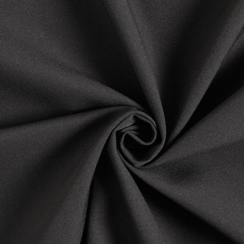 Pantalón liso ligero elástico – negro,  image number 1