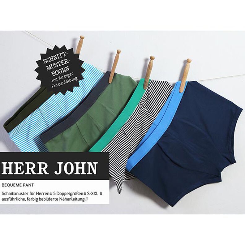 HERR JOHN Pantalones cómodos para hombre | Studio Schnittreif | S-XXL,  image number 1
