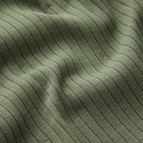 Jersey canelado Uni – oliva, 