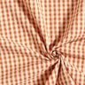Tela Seersucker Algodón Cuadros tejidos – terracotta/beige claro,  thumbnail number 3