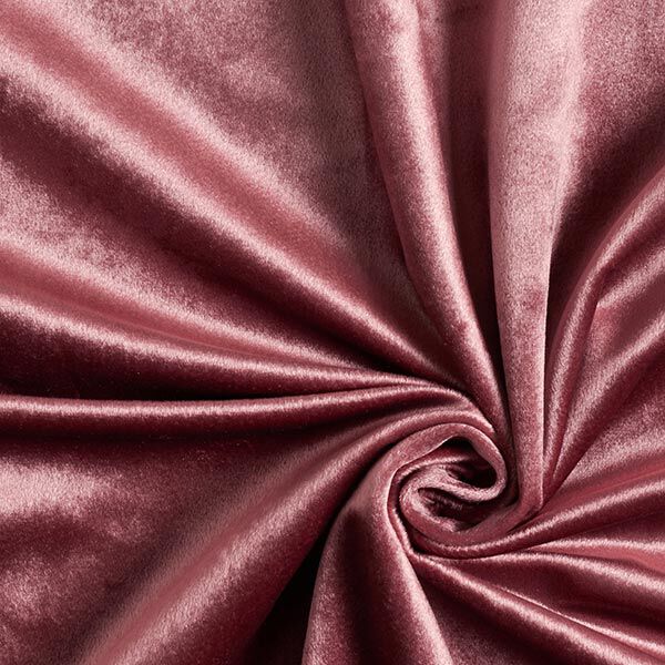 Tela decorativa terciopelo – rosa antiguo,  image number 1