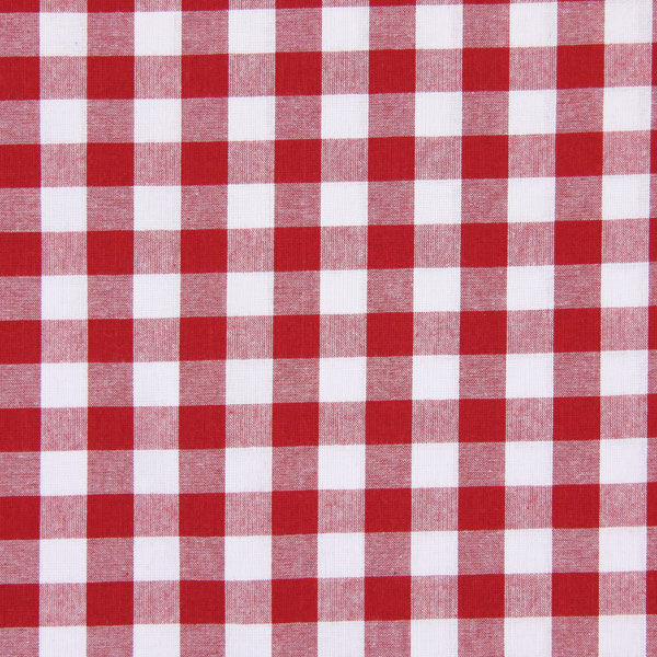 Tela de algodón Vichy - 1,7 cm – rojo,  image number 1