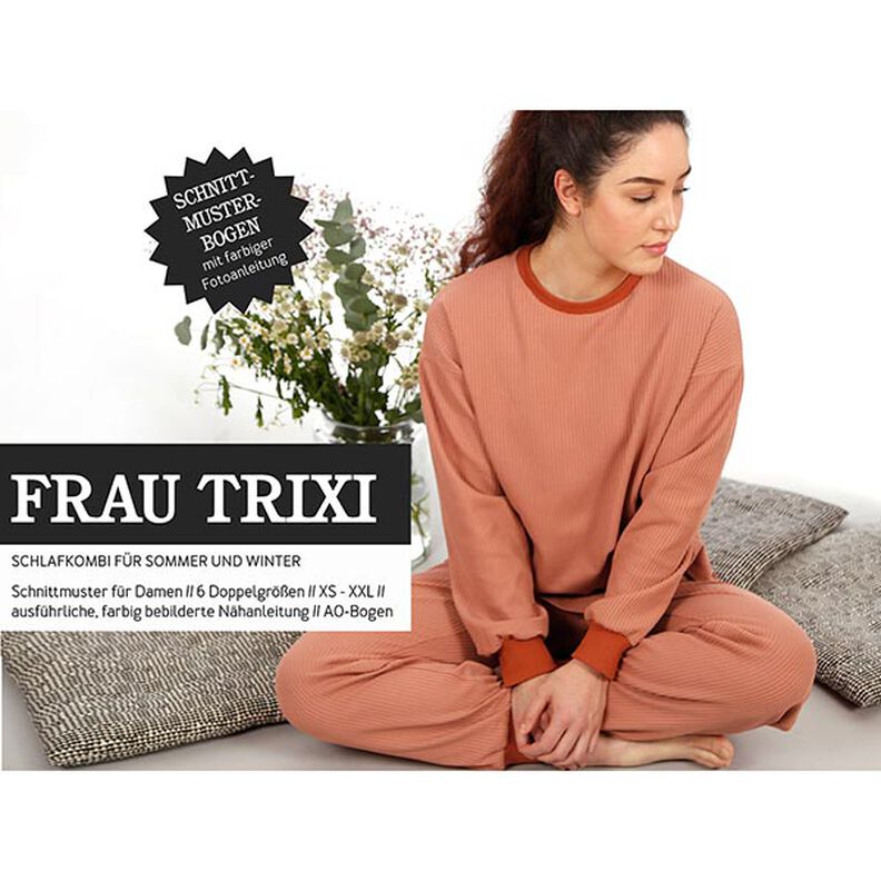FRAU TRIXI Pijama de verano e invierno | Studio Schnittreif | XS-XXL,  image number 1