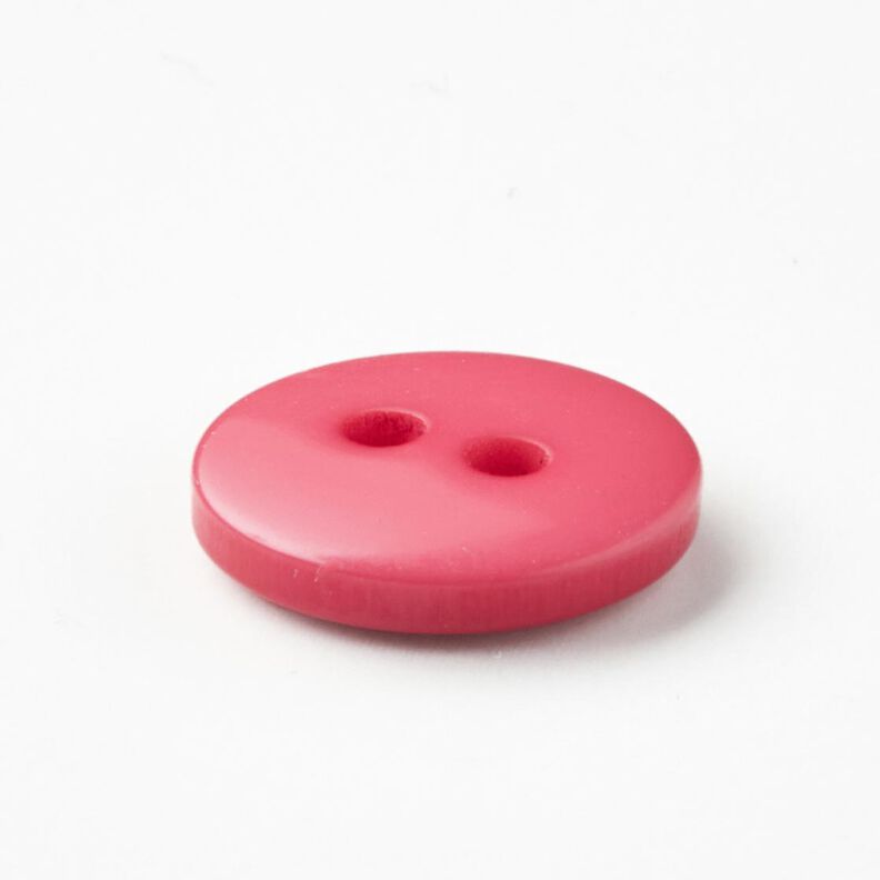 Botón redondo de 2 agujeros [Ø 11 mm] – pink,  image number 3
