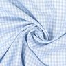 Tela de algodón Vichy - 0,2 cm – azul claro,  thumbnail number 2