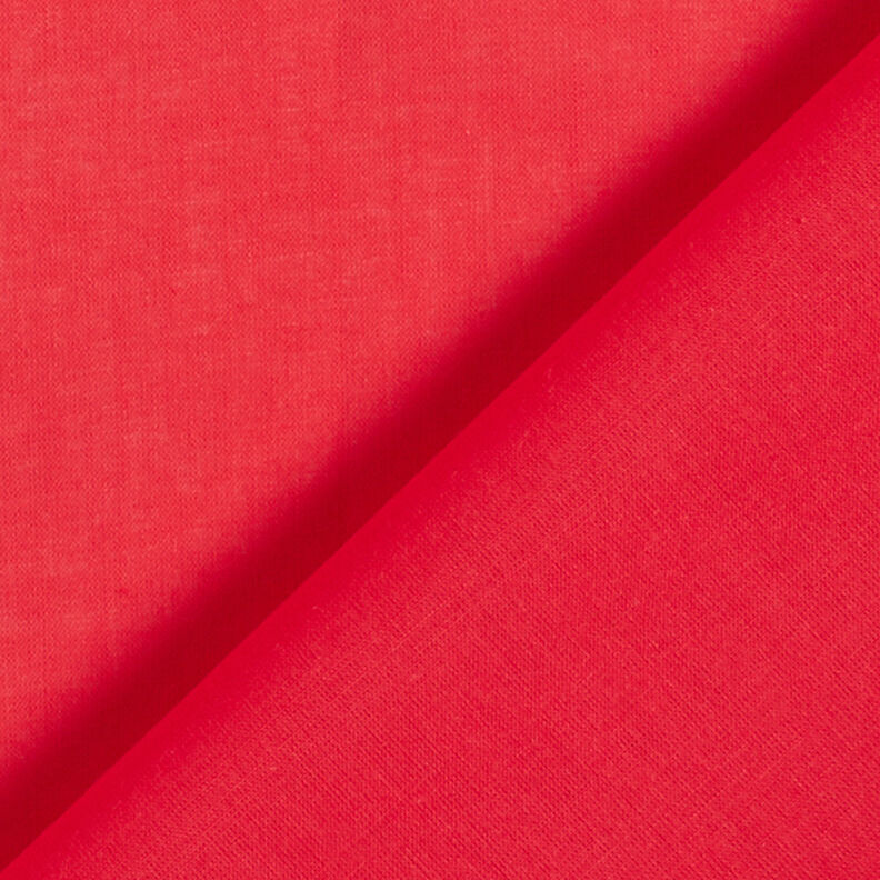 Batista de algodón Uni – rojo,  image number 3