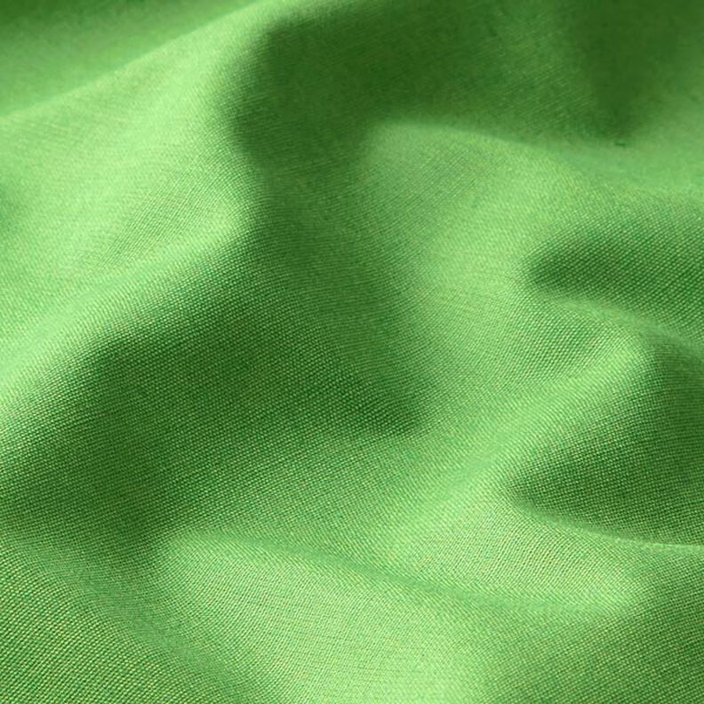 Popelina de algodón Uni – verde hierba,  image number 2