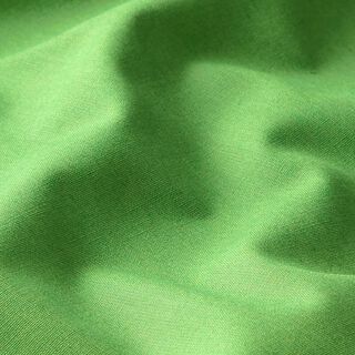 Popelina de algodón Uni – verde hierba, 