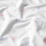 GOTS Tela de jersey de algodón Nubes Apariencia de sello | Tula – blanco,  thumbnail number 2