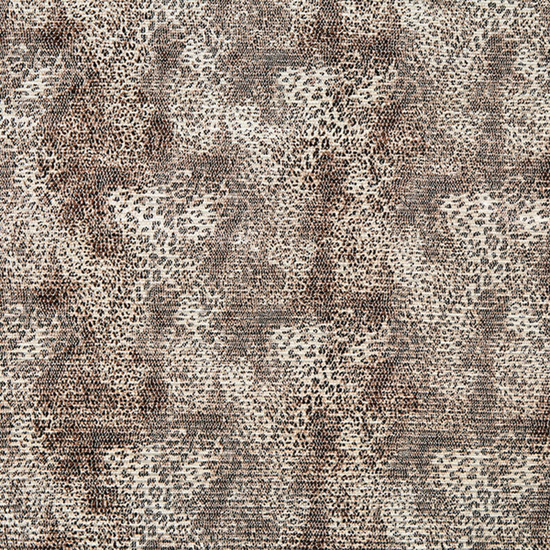 Plisado satinado con estampado de leopardo – beige claro,  image number 1