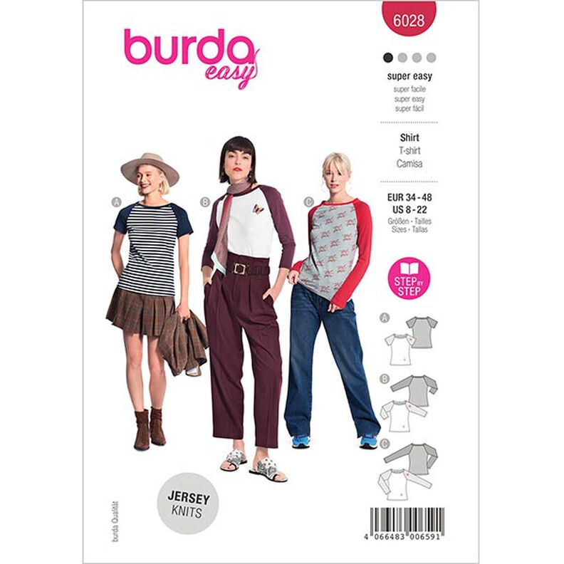 Camisa | Burda 6028 | 34–48,  image number 1